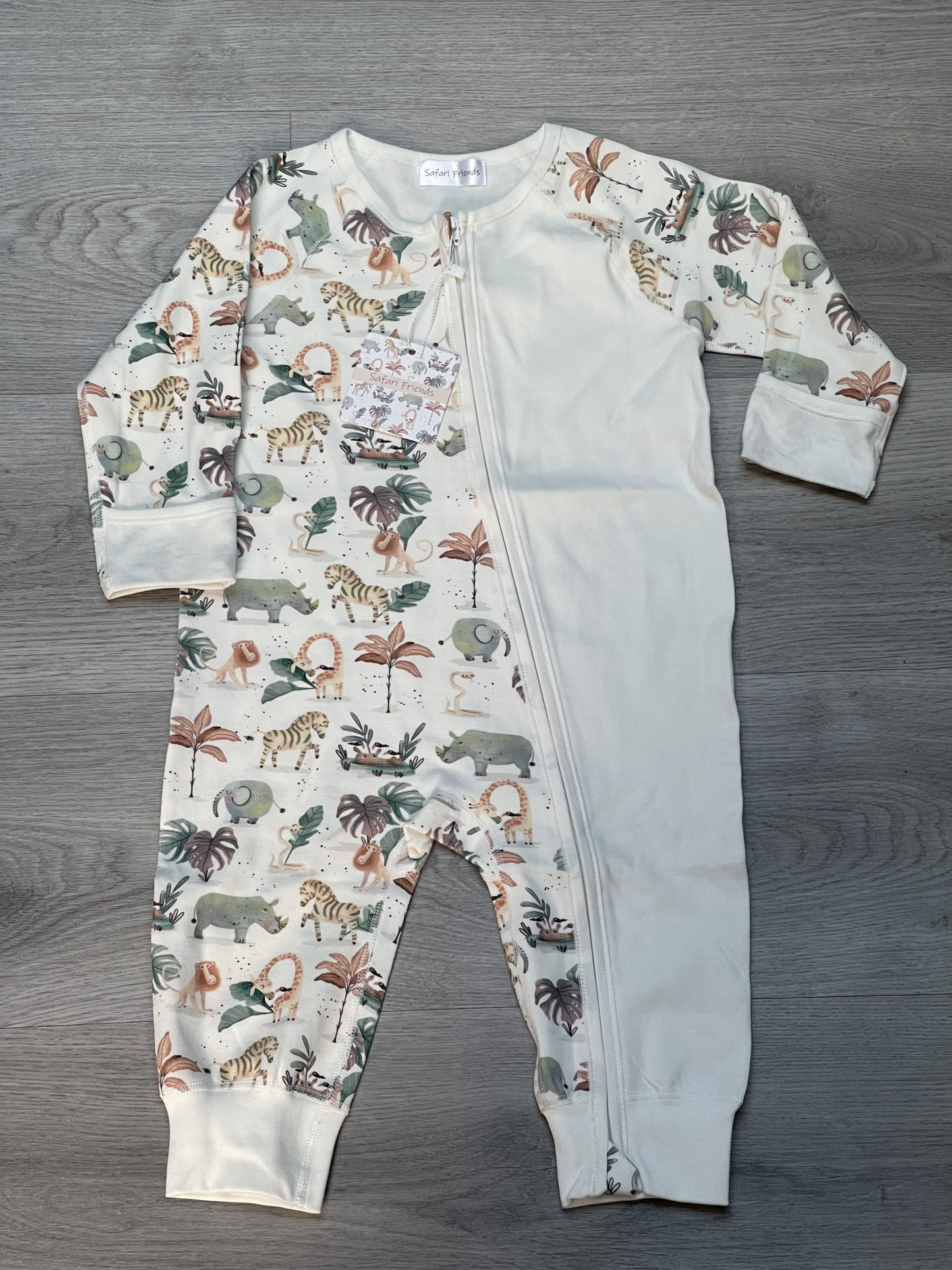 Safari Baby Romper